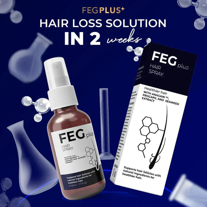 Feg Plus Hair & Beard Growth Serum Spray 100% Orginal