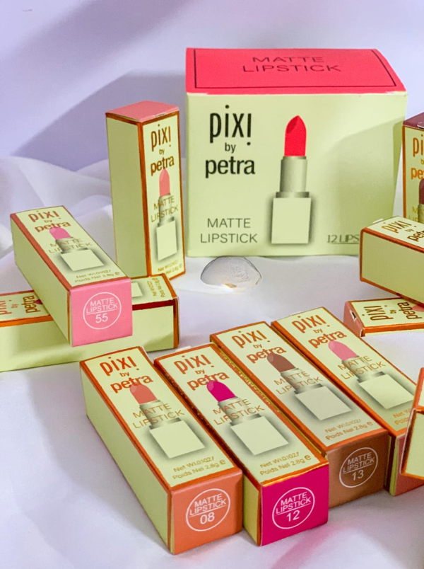 Pixy Lipistick – Pixi Matte Lipsticks 12 Pcs Set